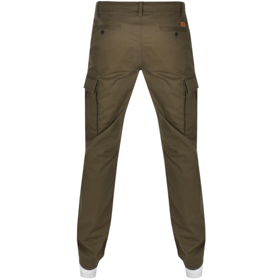 Alternative Image for ProductTimberland Twill Straight Cargo Trousers Khaki2